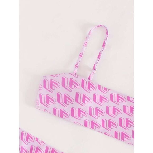 Move Over Barbie! Stunning Shein Swim NWT 3 Piece Bathing Suit Ensemble XS - Picture 4 of 9